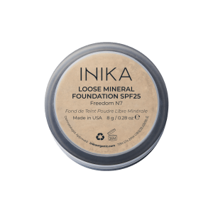 loose mineral foundation. Inika. Freedom. Insideout by Sam