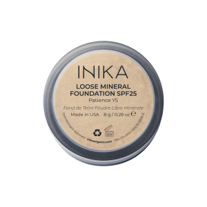 Loose mineral foundation. Inika. Patience. Insideout by sam