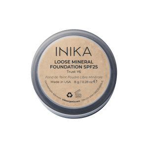 Loose mineral foundation. Inika. Trust. Insideout by sam
