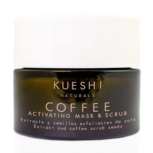 Kueshi Coffee activating scrub en masker